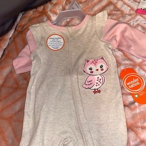 Baby girl sleepers